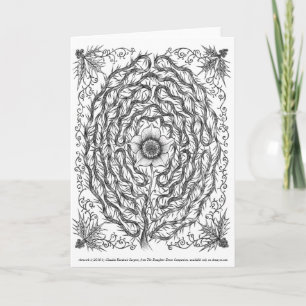 Feiertags-Labyrinth 2018 Feiertagskarte