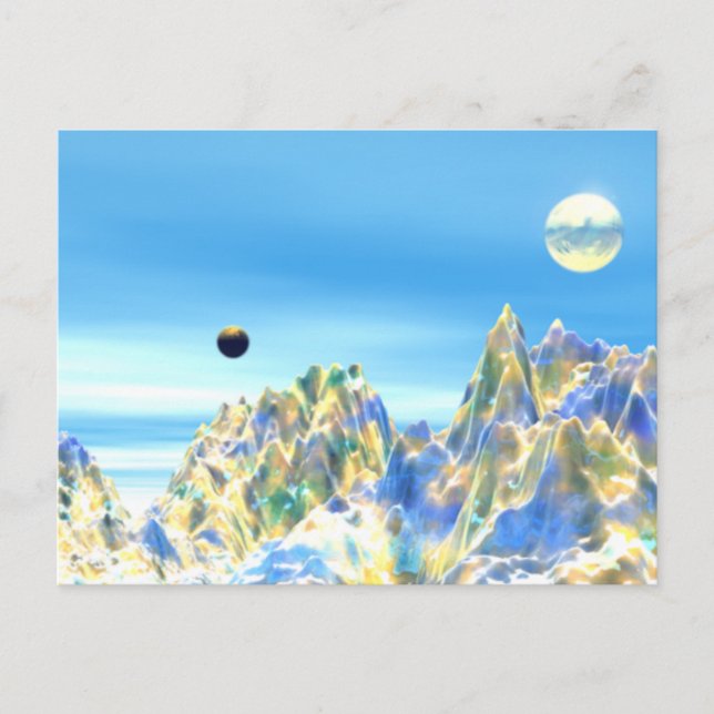 Feiertags-Magie träumt Karte (Vorderseite)