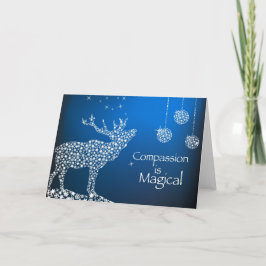 Feiertags-Mitleid ist magisch Feiertagskarte