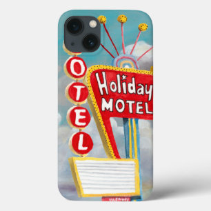Feiertags-Motel-Zeichen iPhone 13 Hülle