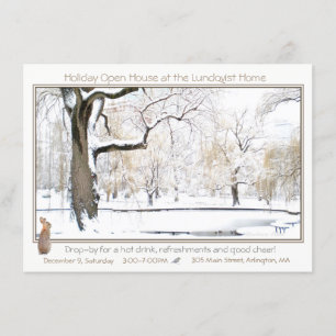 Feiertags-offenes Haus: Einladung