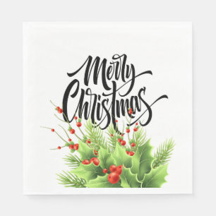 Feiertags-Papier-Servietten Serviette
