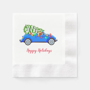 Feiertags-Papier-Servietten Serviette