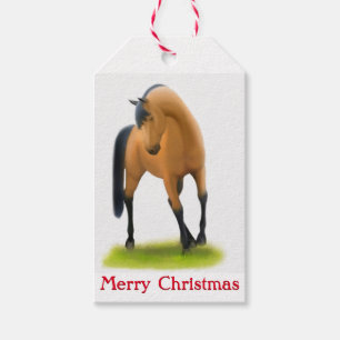 Feiertags-Pferdeweihnachtsgeschenk-Umbauten Geschenkanhänger