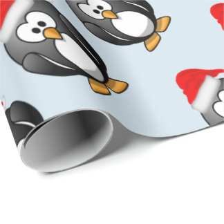 Feiertags-Pinguin Geschenkpapier