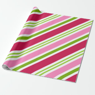 Feiertags-Pink Retro-Süßigkeiten-Weihnachtsverpack Geschenkpapier