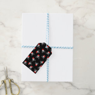 Feiertags-Piraten-Schädel #2 Geschenkanhänger