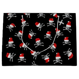 Feiertags-Piraten-Schädel #2 Große Geschenktüte