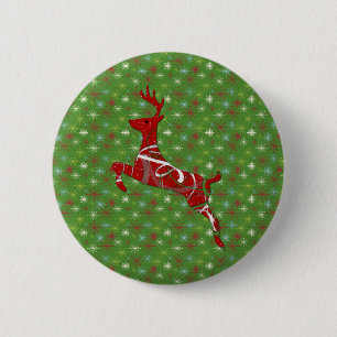 Feiertags-Ren Button