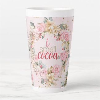 Feiertags-Rosa Frohe Weihnachten Beaux Benutzerdef Milchtasse