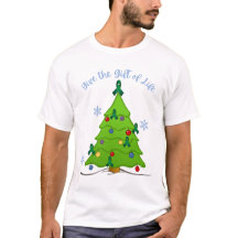 Feiertags-Schleifen-T-Shirt