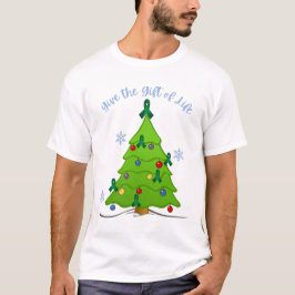 Feiertags-Schleifen-T-Shirt T-Shirt
