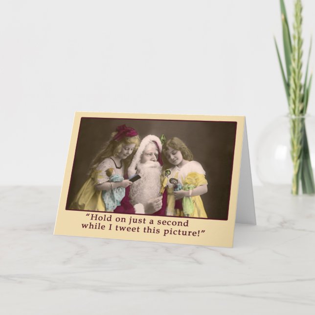 Feiertags-Spaß-Karten Feiertagskarte (Vorderseite)