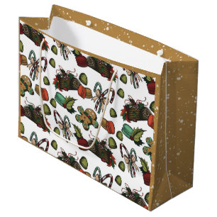 Feiertags Süßigkeiten Große Geschenktüte