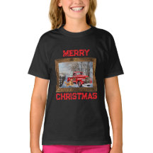 Feiertags-T-Shirt Landweihnachten Bauernhofszene 