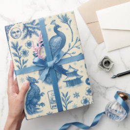 Feiertags- und Winter-Mahjong-Toile-Wrap-Papier Geschenkpapier