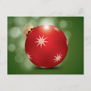 Feiertags-Verzierung; Freier Raum Feiertagspostkarte