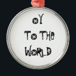 FEIERTAGS-VERZIERUNG OY ZUR WELT ORNAMENT AUS METALL<br><div class="desc">GEBEN SIE DIESES OY ZUR WELTverzierung FÜR ALLE,  UM AUF CHANUKKA UND WEIHNACHTEN ZU GENIESSEN UND DAS GANZE JAHR LANG.</div>