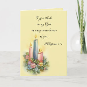 Feiertags-Weihnachten danken Ihnen Schrift Dankeskarte