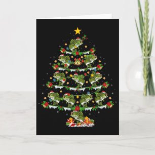 Feiertags-Weihnachtsbeleuchtung Santa Byss Fisch W Karte