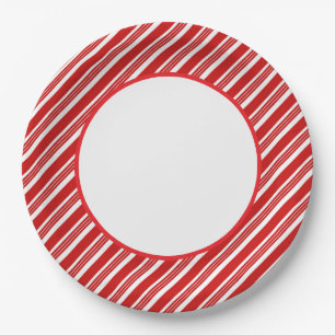 Feiertags-Weihnachtsmann-Papierplatten Pappteller