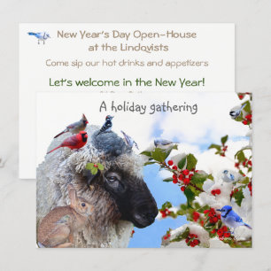 Feiertags-/Wintereinladung Einladung