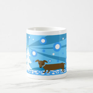 Feiertags-Würstchen Kaffeetasse
