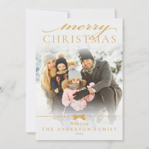 Feiertagsfoto Weihnachten Familienporträt Elegant