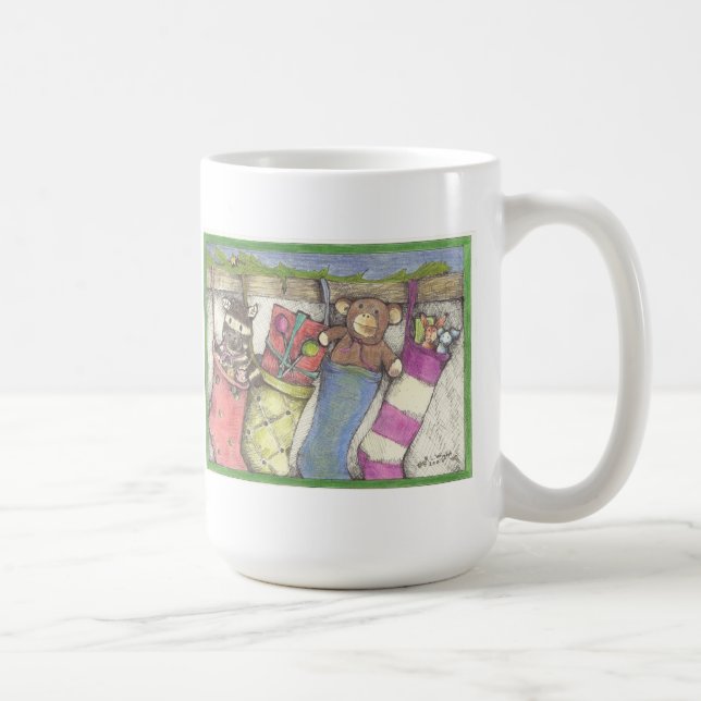 Feiertagsgruß-Tasse Tasse (Rechts)