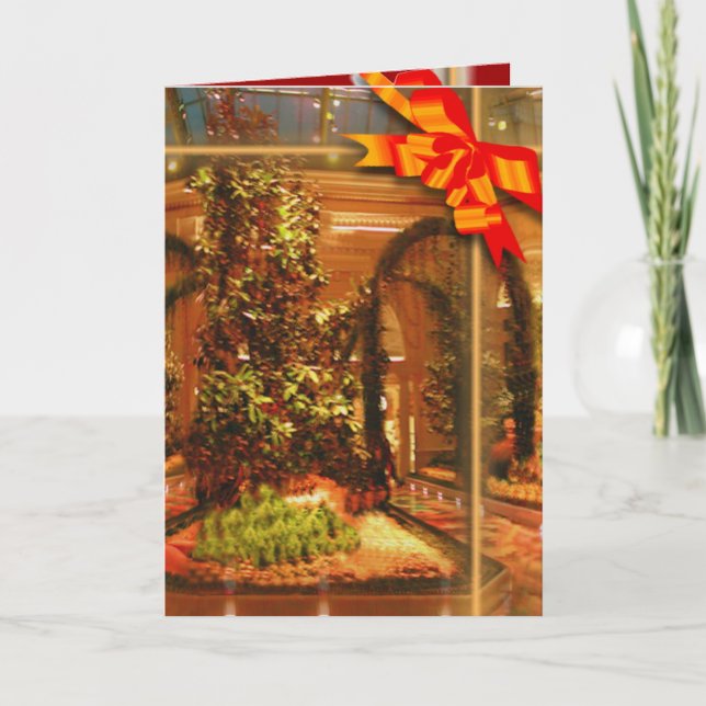 Feiertagsgrußkarte Feiertagskarte (Vorderseite)