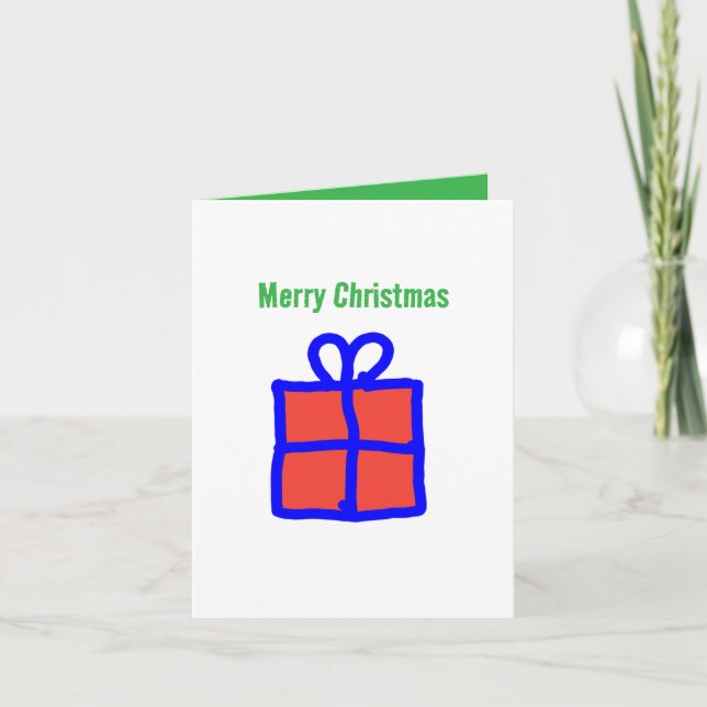 🎁 FEIERTAGSKARTE (Vorderseite)