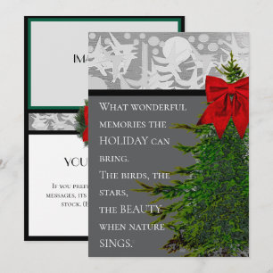 FEIERTAGSKARTE 5x7 Einladung