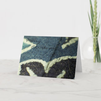 Feiertagskarte, Papierkräne Feiertagskarte