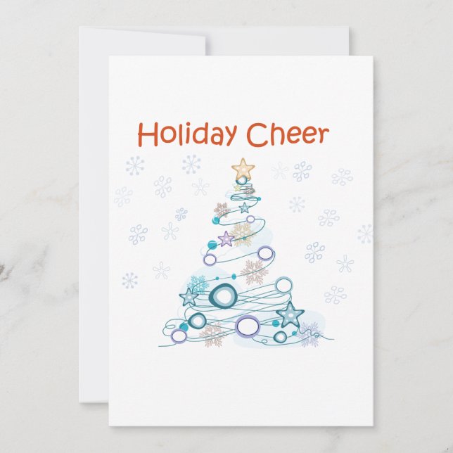  Feiertagskuchen Einladung (Vorderseite)