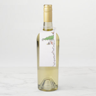 Feiertagskuchen Flaschenanhänger