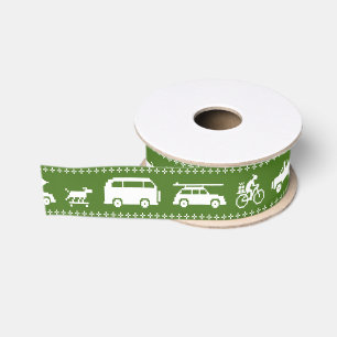 Feiertagsverkehr Kalifornien Weihnachten Autos Grü Ripsband