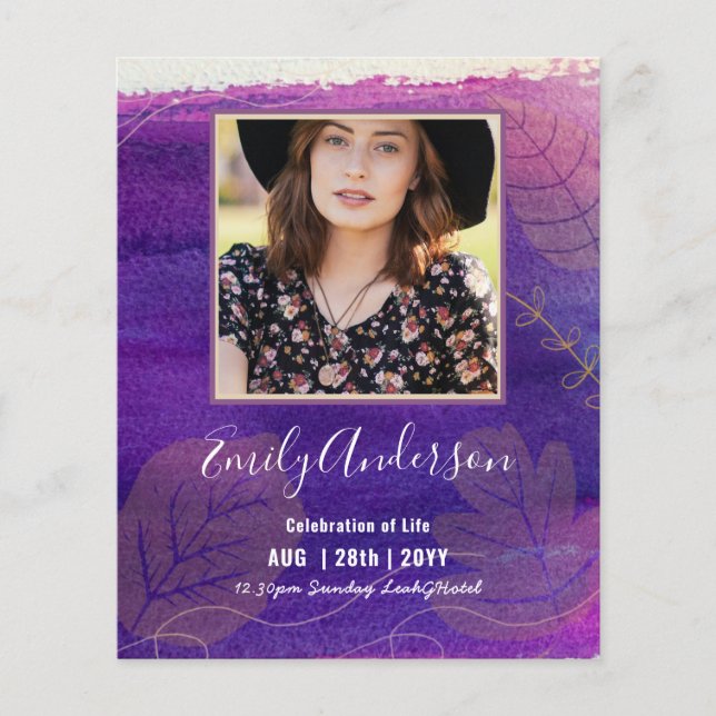 FEIERUNG DES FOTOS für das lebenslange Bestattungs (Vorderseite)