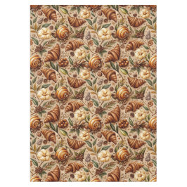 Feige Croissants Tischdecke