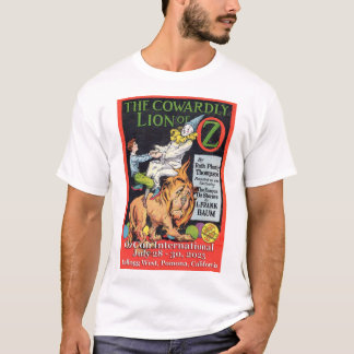 feige Löwe von Oz Centennial Celebration T - Shirt