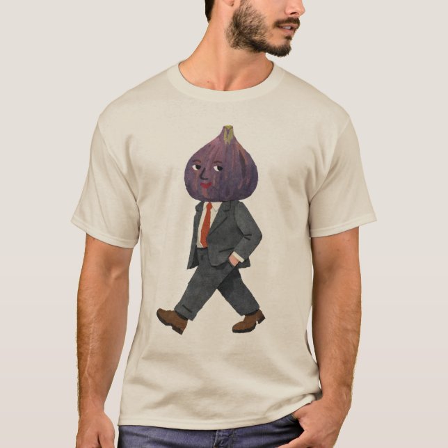Feigen-Feines Feigenfrucht-Spaß-T-Shirt T-Shirt (Vorderseite)