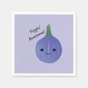 Feigen Phantastischer Abb. Pun Serviette