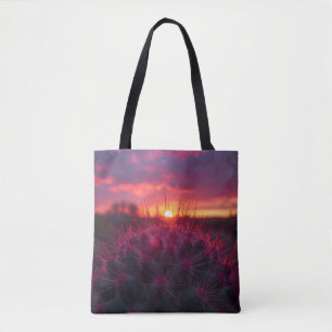 Feigenkaktus-Sonnenuntergang-Tasche - Südwest-Stil