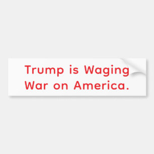 Feigling Trumps Krieg Gegen Amerika Hankamer Artju Autoaufkleber