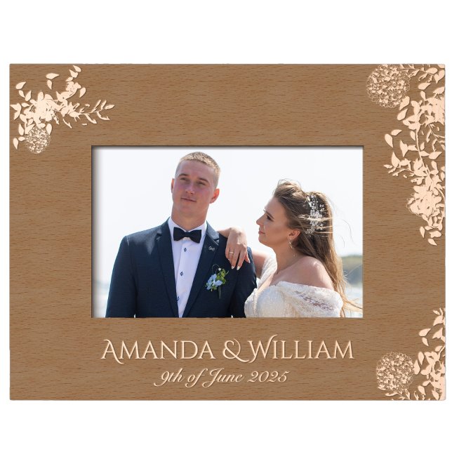 Fein geblüht Hochzeitsrahmen Geätzte Rahmen (Von Creator hochgeladen)