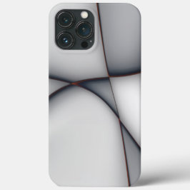 Fein konvexe, graue Ausschnitte Case-Mate iPhone Hülle