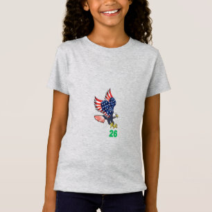 Fein-T-Shirt für Mädchen aus Jersey heather TOP FL