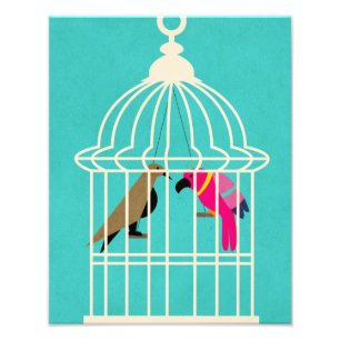 Feinde im gleichen Haus Fotodruck