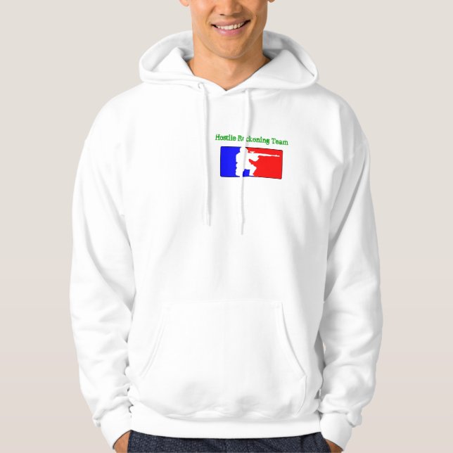 Feindliches berechnendes Team Hoodie (Vorderseite)