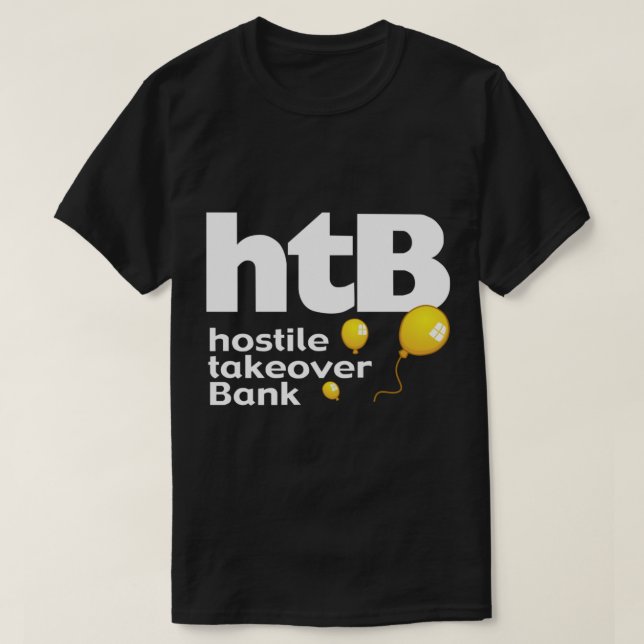 Feindselige Übernahme des lebenswichtigen T - Shir T-Shirt (Design vorne)