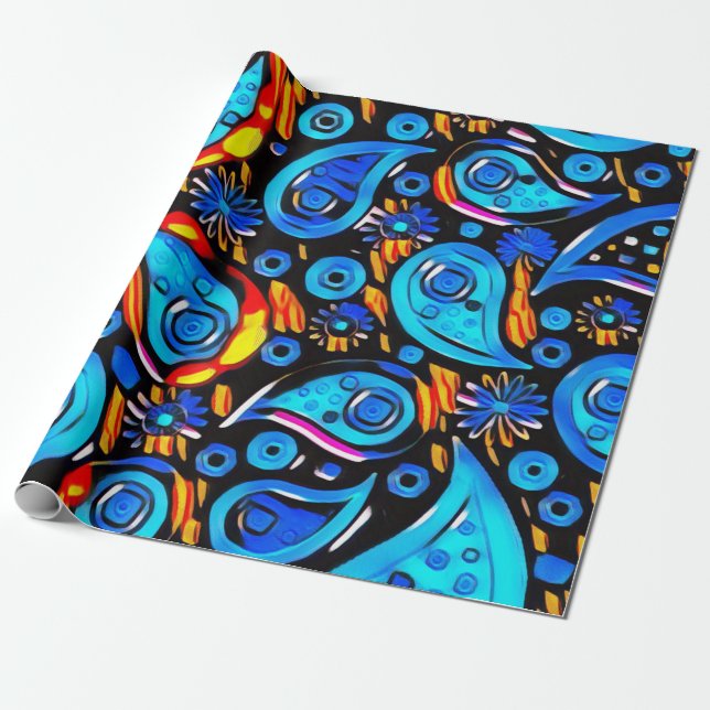 Feine Gestaltung Geschenkpapier (Ungerollt)